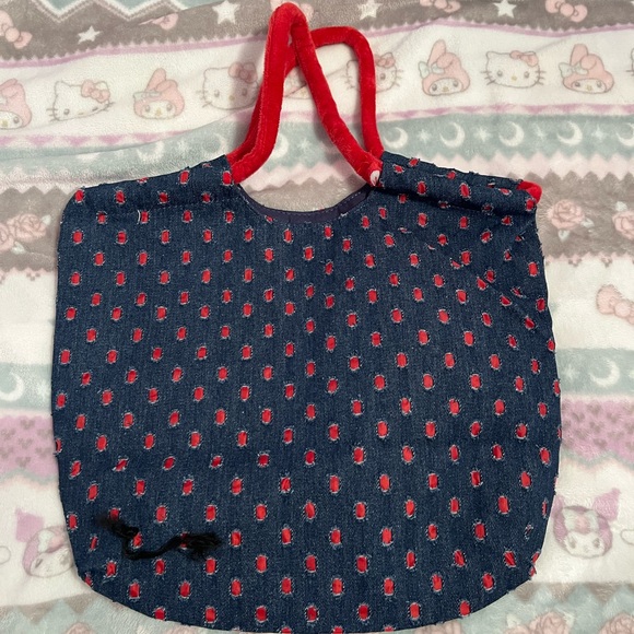 Sanrio Hello Kitty Navy and Red Tote Set - Picture 10 of 10